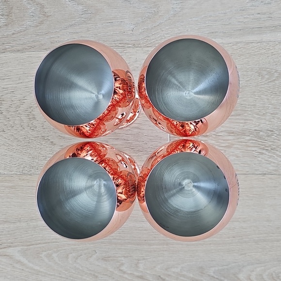NWOB Latin Gin Copper Glasses set of 4 - Picture 2 of 5